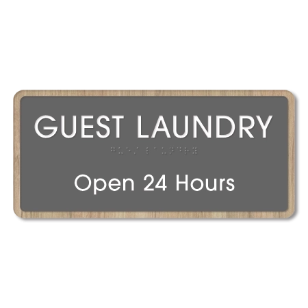 Common Room Hours Sign