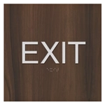 "Exit" Egress Sign - CA Compliant