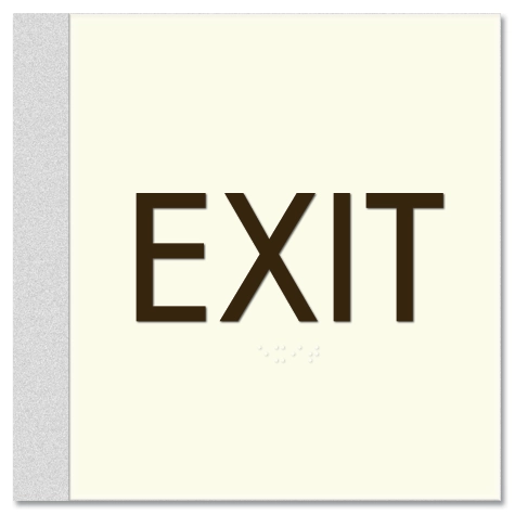 Exit - Egress Sign - CA Compliant