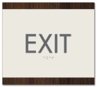 Exit - Egress Sign - CA Compliant