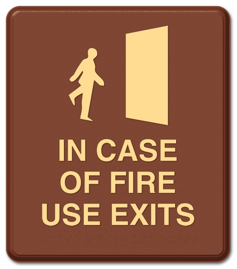 In Case of Fire... Exits
