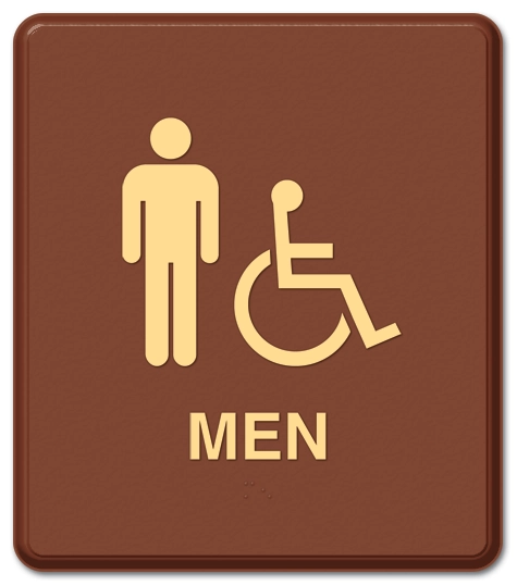 Men - Male and ISA Symbols