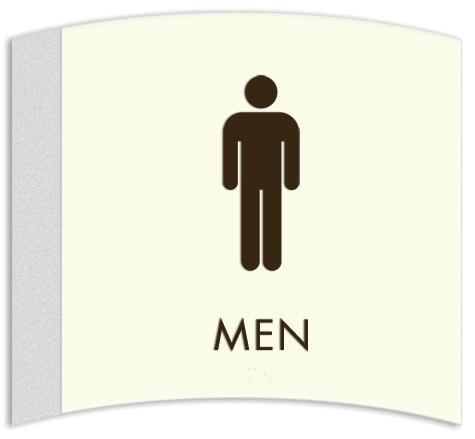 Men Restroom Sign