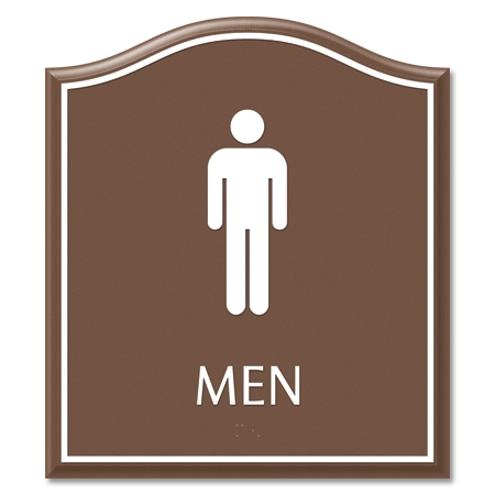 Men Sign w/ Male Symbol