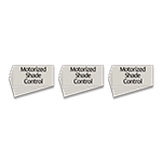 Motorized Shade Control - 15 PackAcrylic