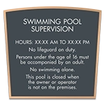 NJ Front Desk Pool Sign - Apex