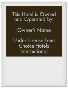 Owner/Operator Plaque