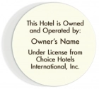 Owner/Operator Plaque