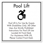 Pool Lift Rules w/Dynamic ISA Symbol - Large