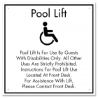 Pool Lift Rules w/ISA Symbol