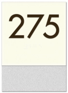 Room Number Sign