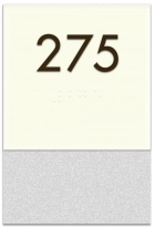 Room Number Sign