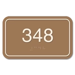 Room Number Sign