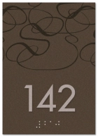 Room Number Sign