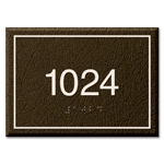 Room Number Sign