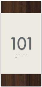 Room Number Sign