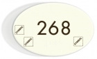 Room Number Sign w/Symbols