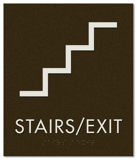 Stairs/Exit Sign - Exterior