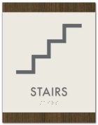 Stairs Sign w/Symbol