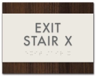 Stairway Exit Sign - DC Compliant