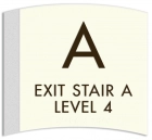 Stairway ID Sign - NYC Compliant