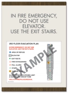 Standard Elevator Evacuation Plans - NYC Compliant