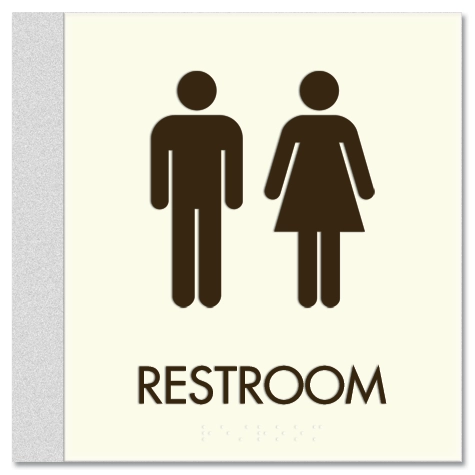 Unisex Restroom Sign