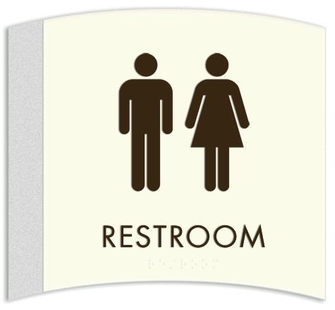 Unisex Restroom Sign