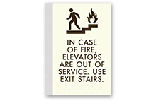 Stairs/Elevator Signs