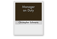 Manager On Duty Signs