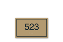 Room Number Signs