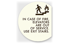 Stairs/Elevator Signs