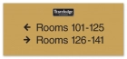 2-Line Directional Sign