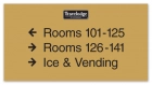 3-Line Directional Sign