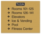 5-Line Directional Sign