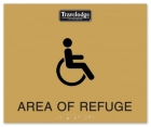 Area of Refuge Sign - ISA Symbol