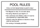 Pool Rules