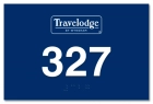 Room Number Sign w/Logo