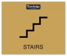 Stairs Sign w/ Symbol