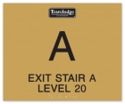 Stairway ID Sign - NYC Compliant