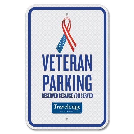 Veteran Parking Sign