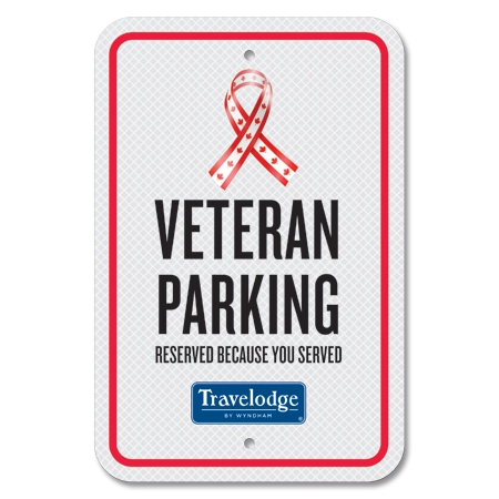 Veteran Parking Sign - Canada
