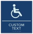 2-Line Custom Regulatory Sign