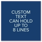 8-Line General Informational Sign