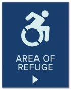 Accessible Direction Sign w/ Dynamic ISA