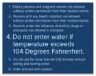 Atlanta, Georgia Spa Rules Sign