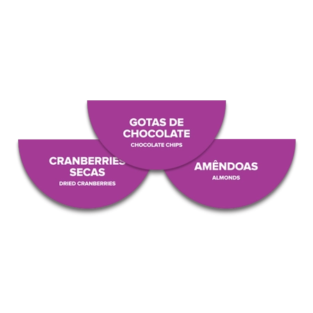 Breakfast Labels - Set of 3 - Portuguese/English