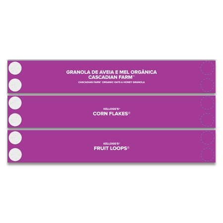 Cereal Wraps - Set of 3 -  Spanish/English