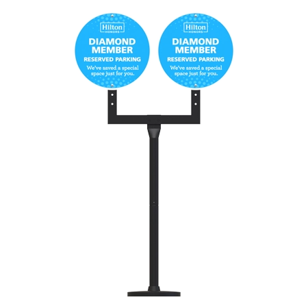 Diamond Member Reserved Parking Set w/U-Bracket