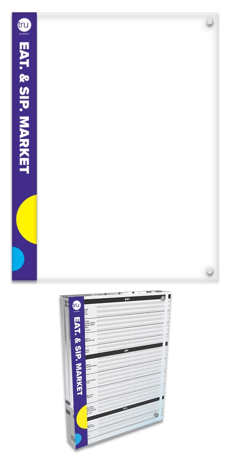 Eat & Sip Market - Retail Market Signage